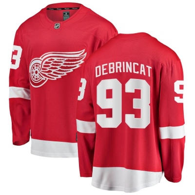 Men's Alex DeBrincat Detroit Red Wings Fanatics Branded Home Jersey - Breakaway Red