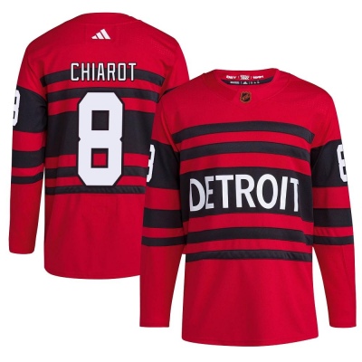 Men's Ben Chiarot Detroit Red Wings Adidas Reverse Retro 2.0 Jersey - Authentic Red