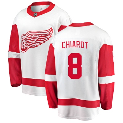 Men's Ben Chiarot Detroit Red Wings Fanatics Branded Away Jersey - Breakaway White