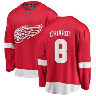 Men's Ben Chiarot Detroit Red Wings Fanatics Branded Home Jersey - Breakaway Red