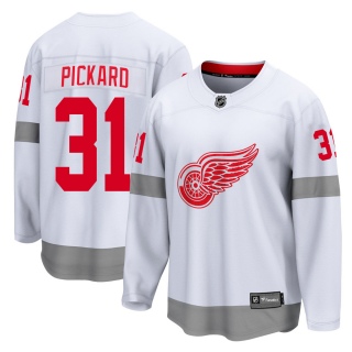 Men's Calvin Pickard Detroit Red Wings Fanatics Branded 2020/21 Special Edition Jersey - Breakaway White