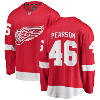 Men's Chase Pearson Detroit Red Wings Fanatics Branded Home Jersey - Breakaway Red