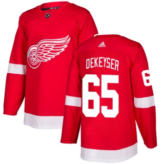 Men's Danny DeKeyser Detroit Red Wings Adidas Jersey - Authentic Red