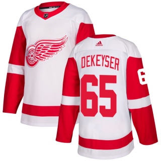 Men's Danny DeKeyser Detroit Red Wings Adidas Jersey - Authentic White