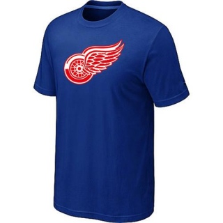 Men's Detroit Red Wings Big & Tall Logo T-Shirt - - Blue