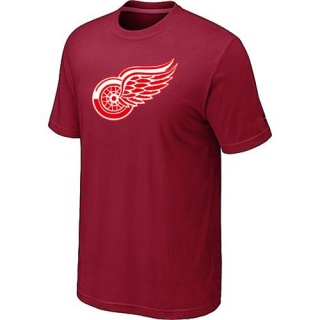 Men's Detroit Red Wings Big & Tall Logo T-Shirt - - Red