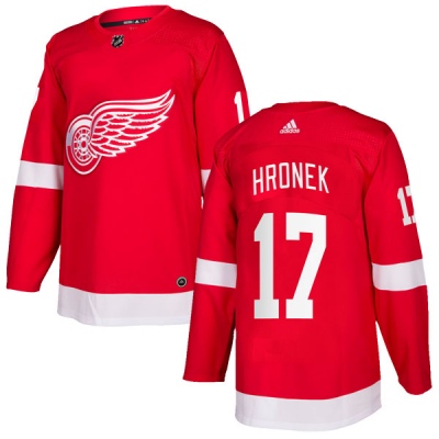 Men's Filip Hronek Detroit Red Wings Adidas Home Jersey - Authentic Red