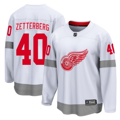 Men's Henrik Zetterberg Detroit Red Wings Fanatics Branded 2020/21 Special Edition Jersey - Breakaway White