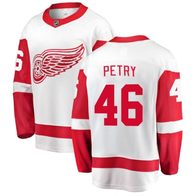 Men's Jeff Petry Detroit Red Wings Fanatics Branded Away Jersey - Breakaway White