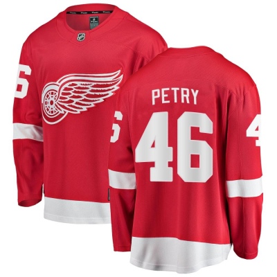 Men's Jeff Petry Detroit Red Wings Fanatics Branded Home Jersey - Breakaway Red