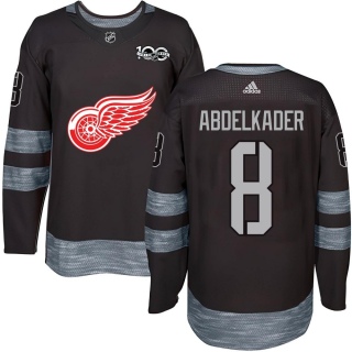 Men's Justin Abdelkader Detroit Red Wings 1917- 100th Anniversary Jersey - Authentic Black