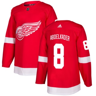 Men's Justin Abdelkader Detroit Red Wings Adidas Jersey - Authentic Red