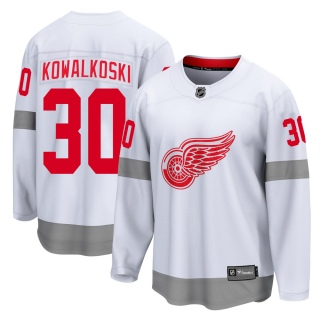 Men's Justin Kowalkoski Detroit Red Wings Fanatics Branded 2020/21 Special Edition Jersey - Breakaway White