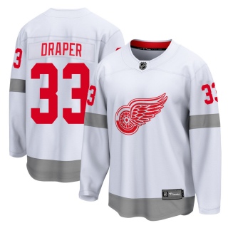 Men's Kris Draper Detroit Red Wings Fanatics Branded 2020/21 Special Edition Jersey - Breakaway White