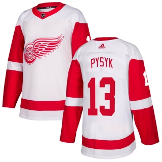 Men's Mark Pysyk Detroit Red Wings Adidas Jersey - Authentic White