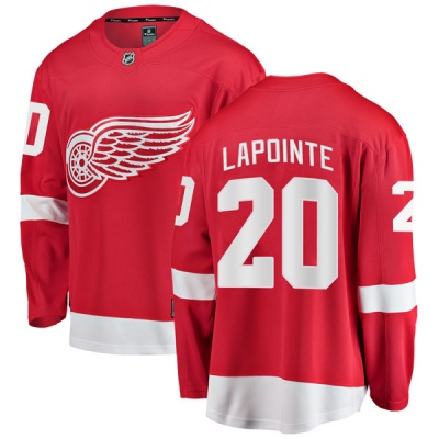 Men's Martin Lapointe Detroit Red Wings Fanatics Branded Home Jersey - Breakaway Red