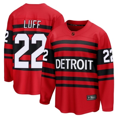 Men's Matt Luff Detroit Red Wings Fanatics Branded Special Edition 2.0 Jersey - Breakaway Red