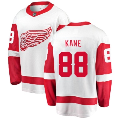 Men's Patrick Kane Detroit Red Wings Fanatics Branded Away Jersey - Breakaway White