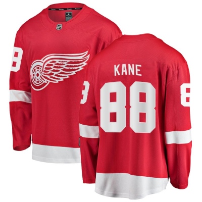 Men's Patrick Kane Detroit Red Wings Fanatics Branded Home Jersey - Breakaway Red