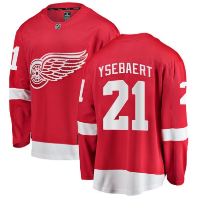 Men's Paul Ysebaert Detroit Red Wings Fanatics Branded Home Jersey - Breakaway Red