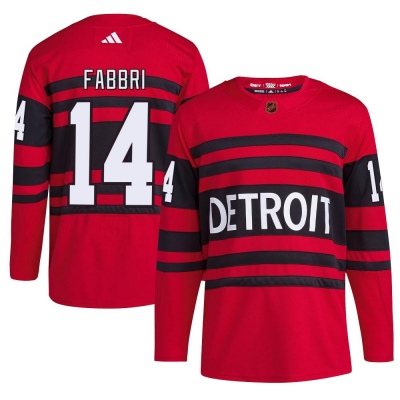 Men's Robby Fabbri Detroit Red Wings Adidas Reverse Retro 2.0 Jersey - Authentic Red