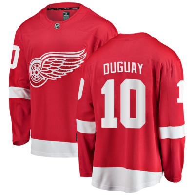 Men's Ron Duguay Detroit Red Wings Fanatics Branded Home Jersey - Breakaway Red
