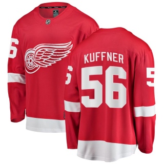 Men's Ryan Kuffner Detroit Red Wings Fanatics Branded Home Jersey - Breakaway Red