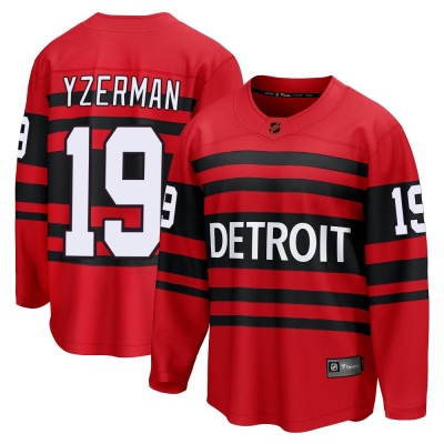 Men's Steve Yzerman Detroit Red Wings Fanatics Branded Special Edition 2.0 Jersey - Breakaway Red