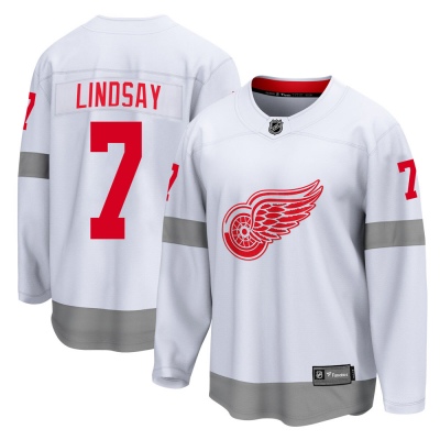 Men's Ted Lindsay Detroit Red Wings Fanatics Branded 2020/21 Special Edition Jersey - Breakaway White