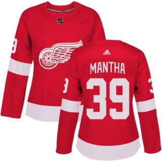 Women's Anthony Mantha Detroit Red Wings Adidas Home Jersey - Authentic Red