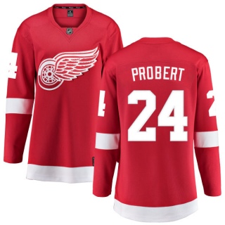 Women's Bob Probert Detroit Red Wings Fanatics Branded Home Jersey - Breakaway Red