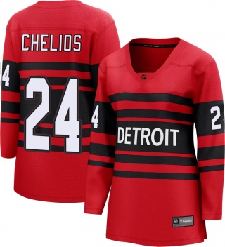 Women's Chris Chelios Detroit Red Wings Fanatics Branded Special Edition 2.0 Jersey - Breakaway Red