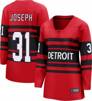 Women's Curtis Joseph Detroit Red Wings Fanatics Branded Special Edition 2.0 Jersey - Breakaway Red