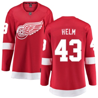 Women's Darren Helm Detroit Red Wings Fanatics Branded Home Jersey - Breakaway Red