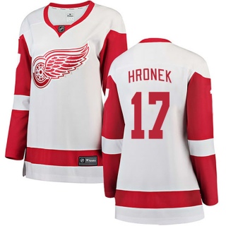 Women's Filip Hronek Detroit Red Wings Fanatics Branded Away Jersey - Breakaway White