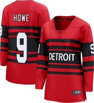 Women's Gordie Howe Detroit Red Wings Fanatics Branded Special Edition 2.0 Jersey - Breakaway Red