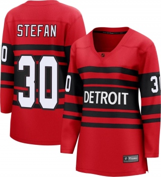 Women's Greg Stefan Detroit Red Wings Fanatics Branded Special Edition 2.0 Jersey - Breakaway Red