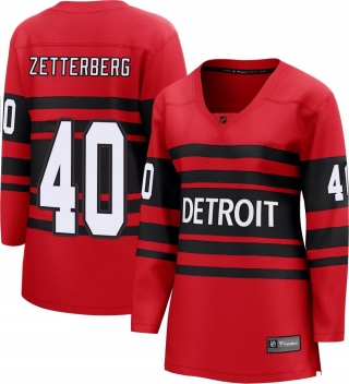 Women's Henrik Zetterberg Detroit Red Wings Fanatics Branded Special Edition 2.0 Jersey - Breakaway Red