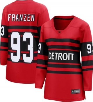 Women's Johan Franzen Detroit Red Wings Fanatics Branded Special Edition 2.0 Jersey - Breakaway Red