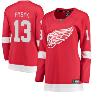Women's Mark Pysyk Detroit Red Wings Fanatics Branded Home Jersey - Breakaway Red