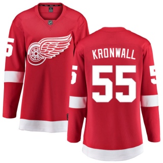 Women's Niklas Kronwall Detroit Red Wings Fanatics Branded Home Jersey - Breakaway Red
