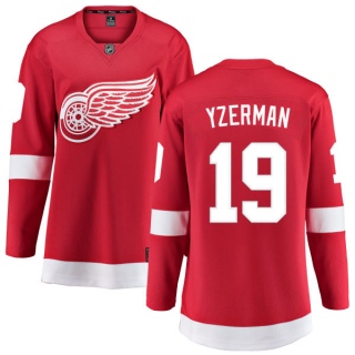 Women's Steve Yzerman Detroit Red Wings Fanatics Branded Home Jersey - Breakaway Red