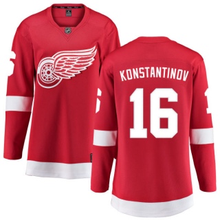 Women's Vladimir Konstantinov Detroit Red Wings Fanatics Branded Home Jersey - Breakaway Red
