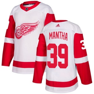 Youth Anthony Mantha Detroit Red Wings Adidas Away Jersey - Authentic White