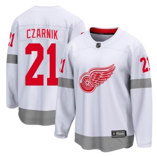 Youth Austin Czarnik Detroit Red Wings Fanatics Branded 2020/21 Special Edition Jersey - Breakaway White