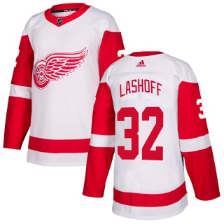 Youth Brian Lashoff Detroit Red Wings Adidas Jersey - Authentic White