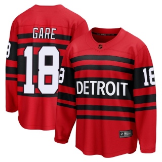 Youth Danny Gare Detroit Red Wings Fanatics Branded Special Edition 2.0 Jersey - Breakaway Red