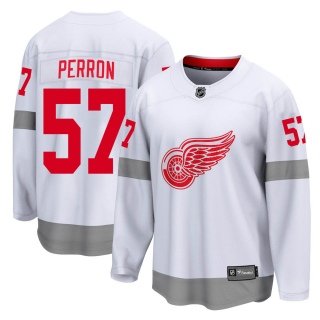 Youth David Perron Detroit Red Wings Fanatics Branded 2020/21 Special Edition Jersey - Breakaway White