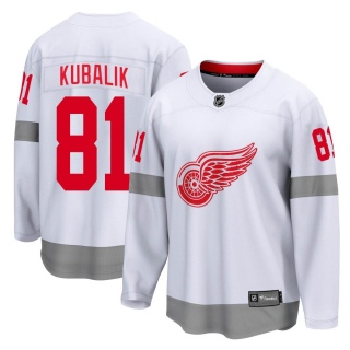 Youth Dominik Kubalik Detroit Red Wings Fanatics Branded 2020/21 Special Edition Jersey - Breakaway White