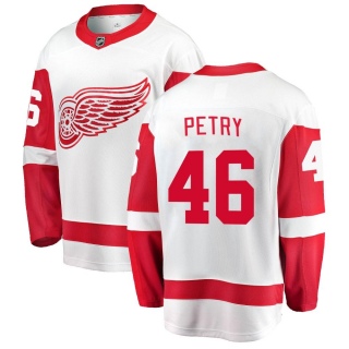 Youth Jeff Petry Detroit Red Wings Fanatics Branded Away Jersey - Breakaway White